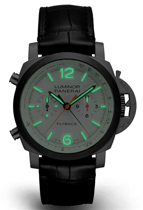 panerai luminor flyback chrono pam01297|Panerai Luminor chrono zebra.